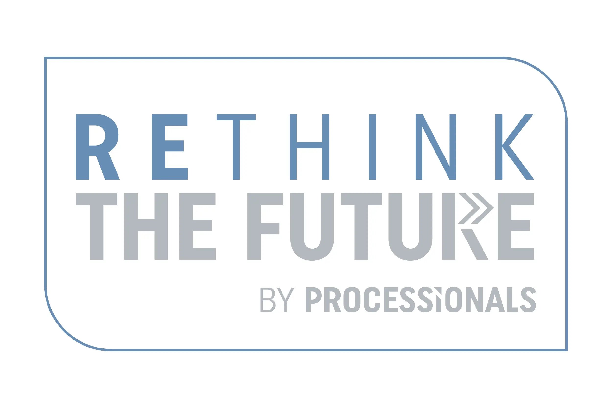 Rethink The Future Logo met omlijning