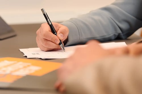 Contractondertekening klant Processionals